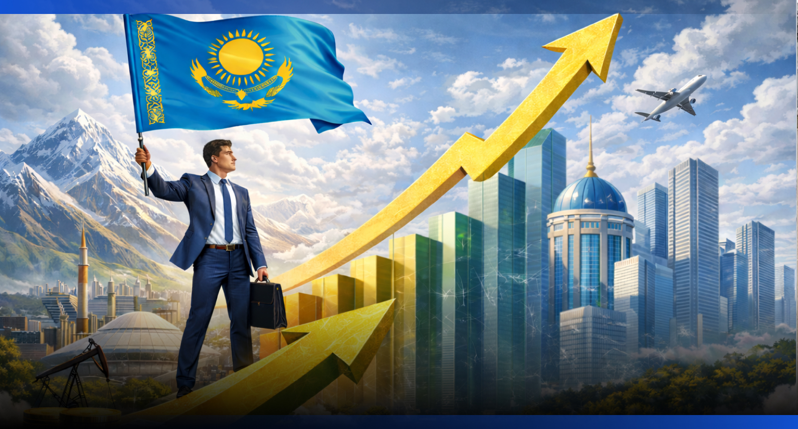 Image for Казахстан вошёл в ТОП-50 крупнейших экономик мира